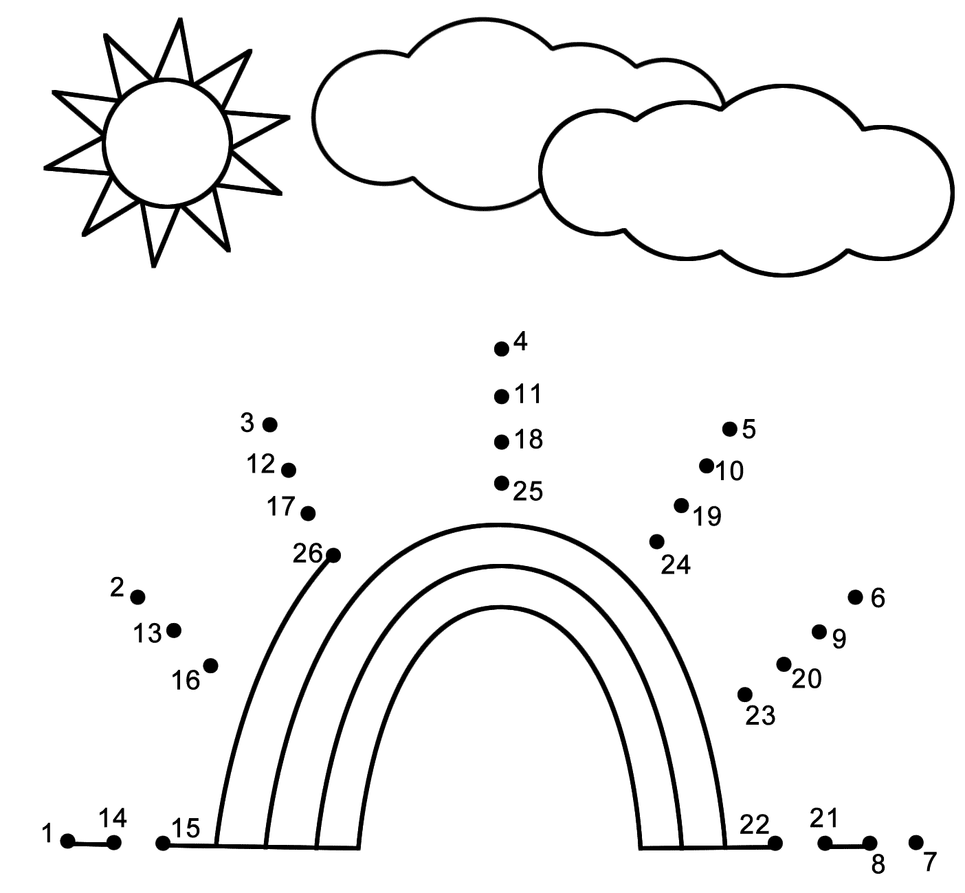 Printable Dot To Dot For Kids