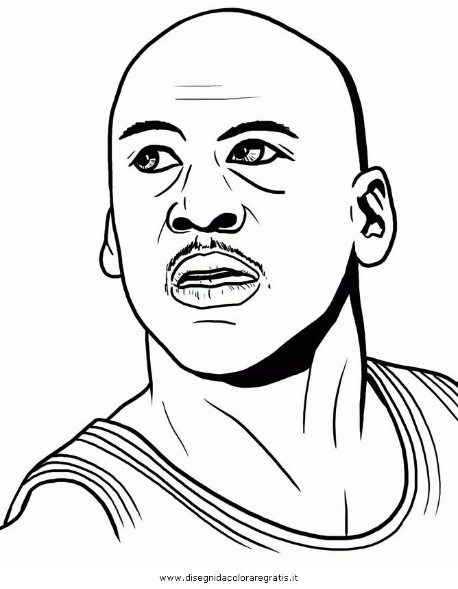 Michael Jordan Coloring Pages Printable