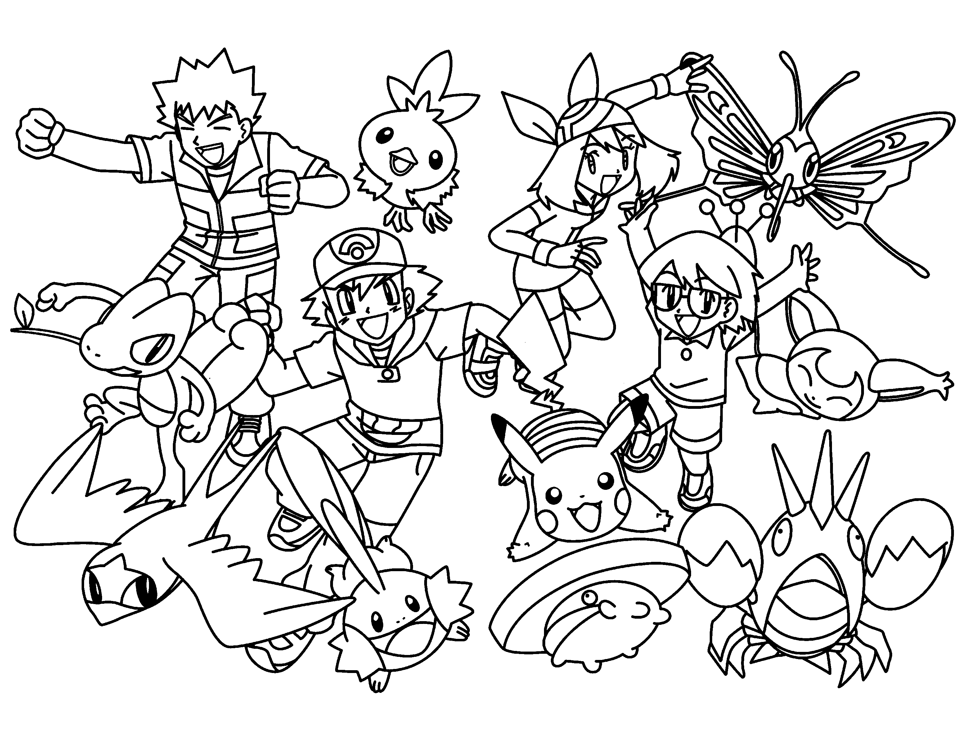 Pokemon Printable Coloring Pages