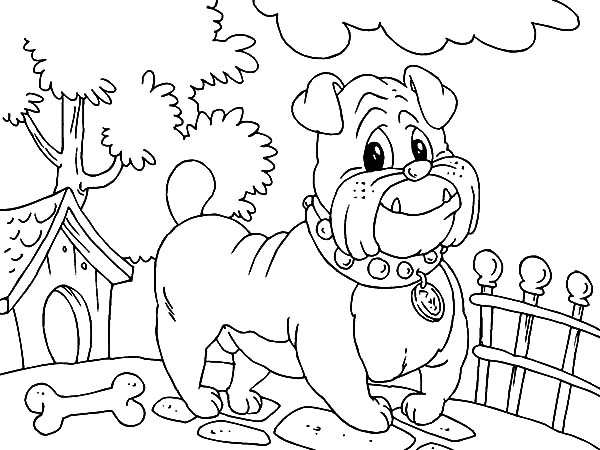 Bulldog Lunch Coloring Pages : Best Place to Color