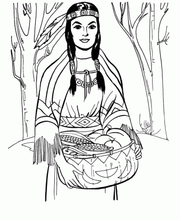 Pocahontas Coloring Pages