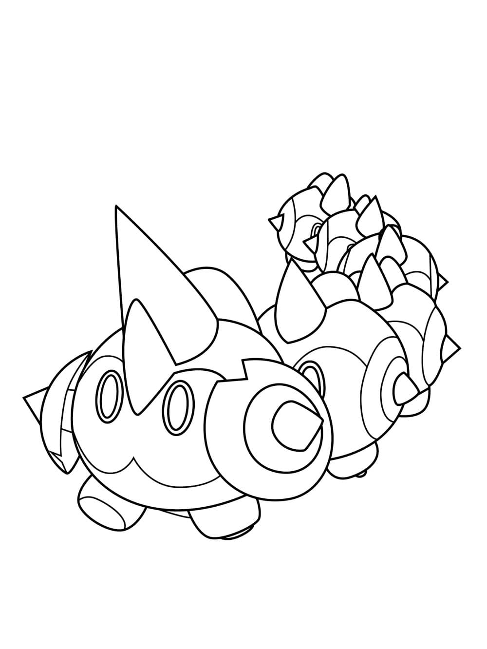 Falinks Pokemon coloring page