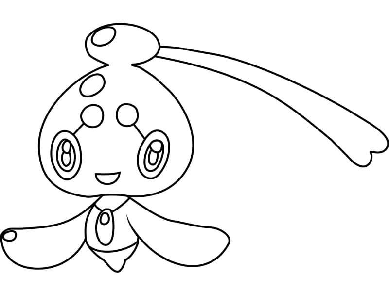 Phione Pokemon coloring page