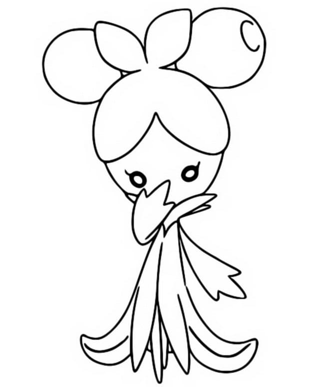 Dolliv Pokemon coloring page