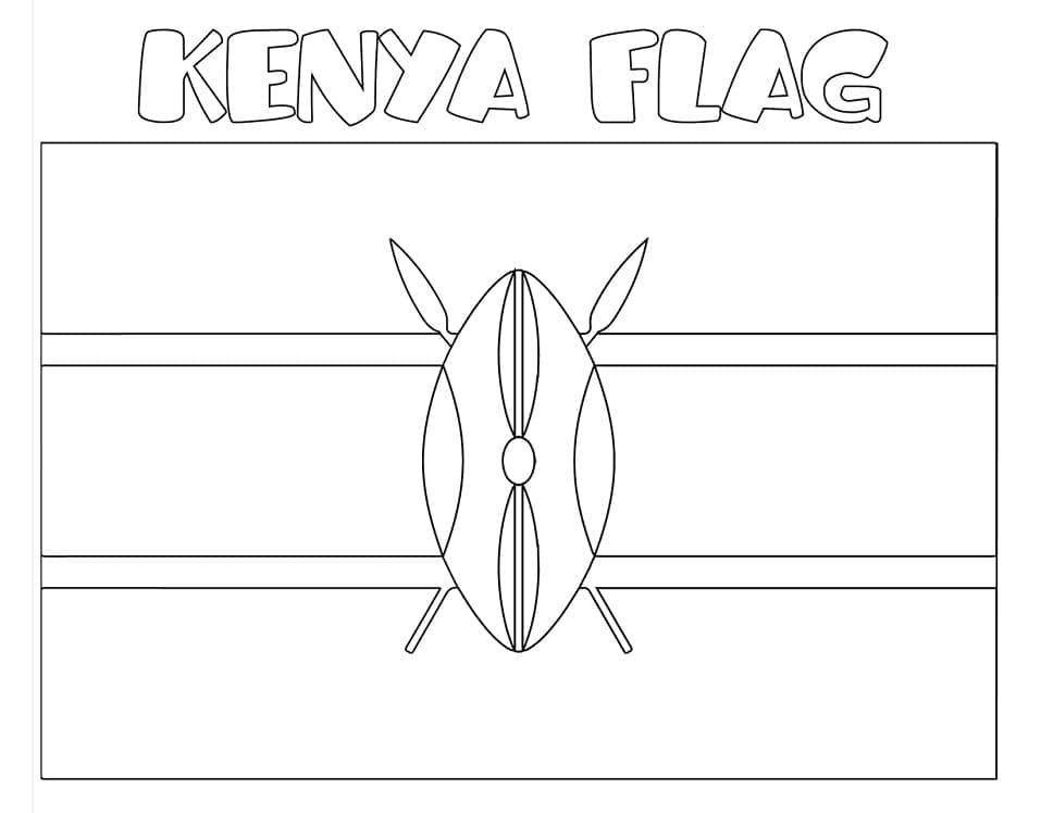 Kenya coloring pages - ColoringLib