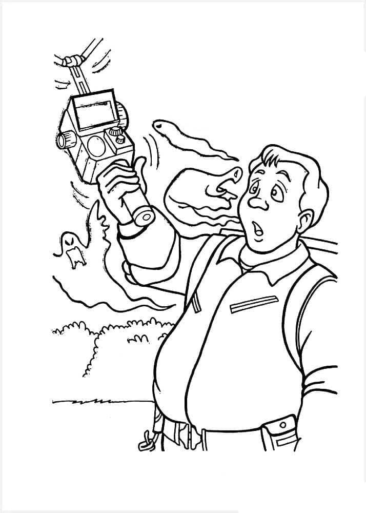 Ghostbusters – Sheet 16 coloring page