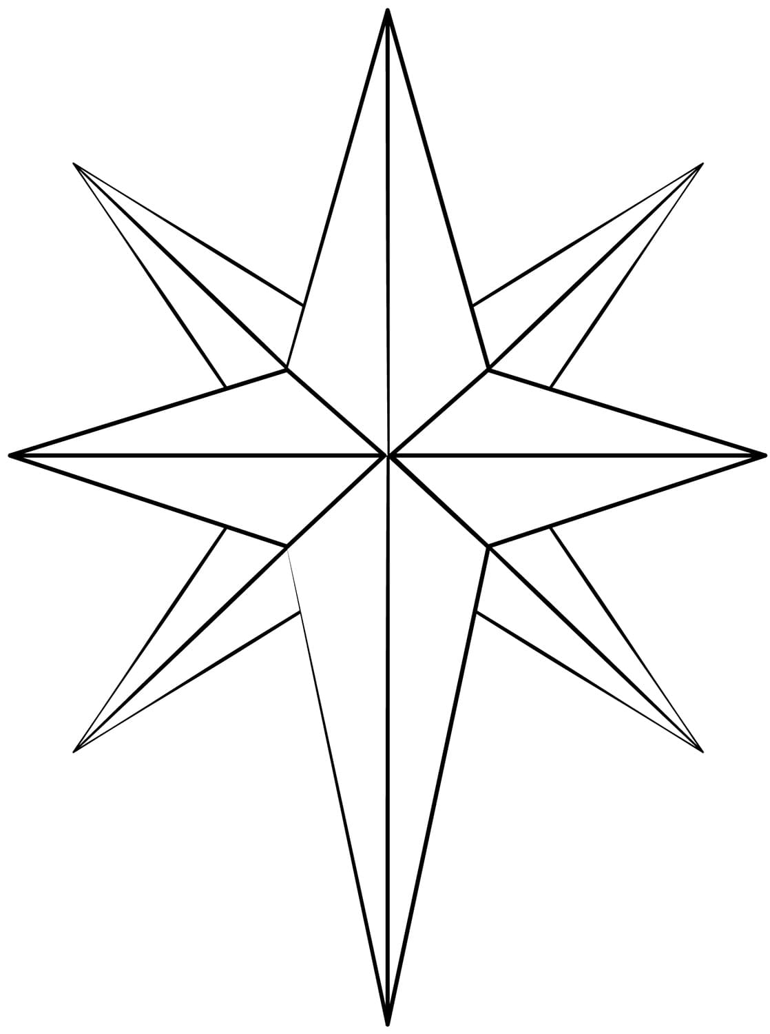 Christmas Star Free Printable