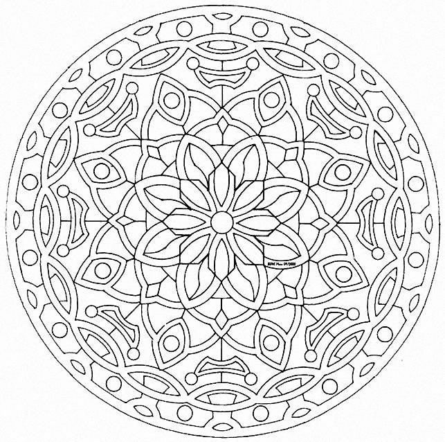 Mandalas with Flowers & vegetation