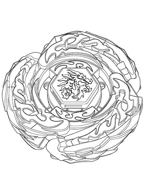 Spryzen Beyblade Colouring Pages Colouring Pages - Coloring Nation