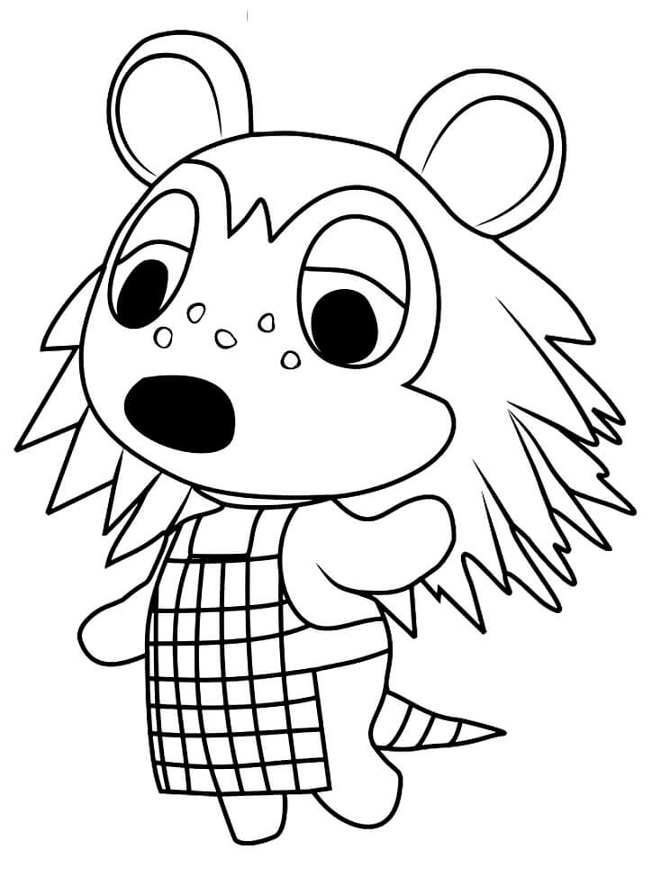 64 Coloring Pages Animal Crossing  Latest