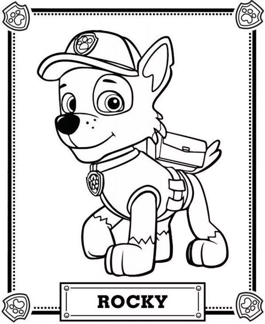 Rocky In PAW Patrol