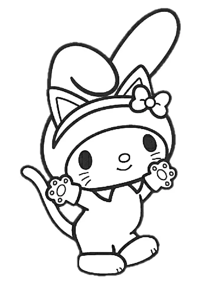 My Melody with Paws