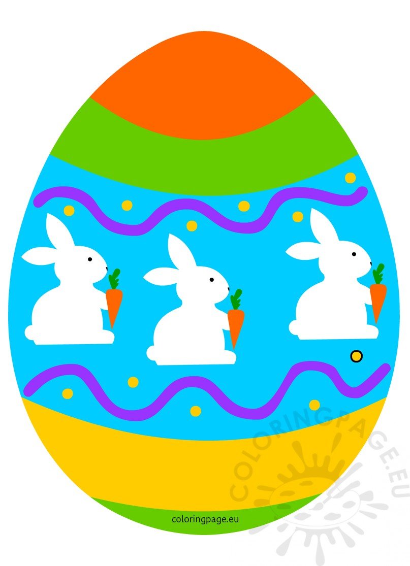 Easter egg with decor Clipart holiday