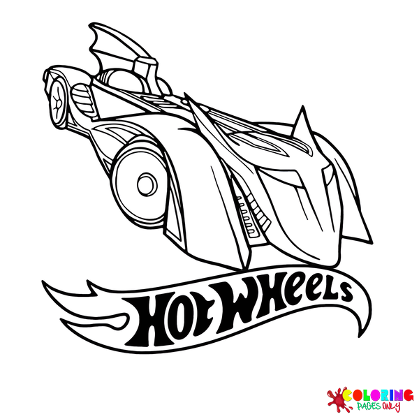 Hot Wheels Coloring Pages