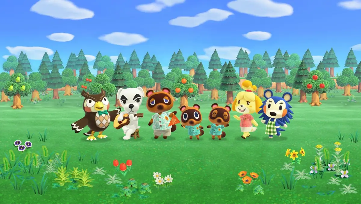 Animal Crossing Coloring Pages