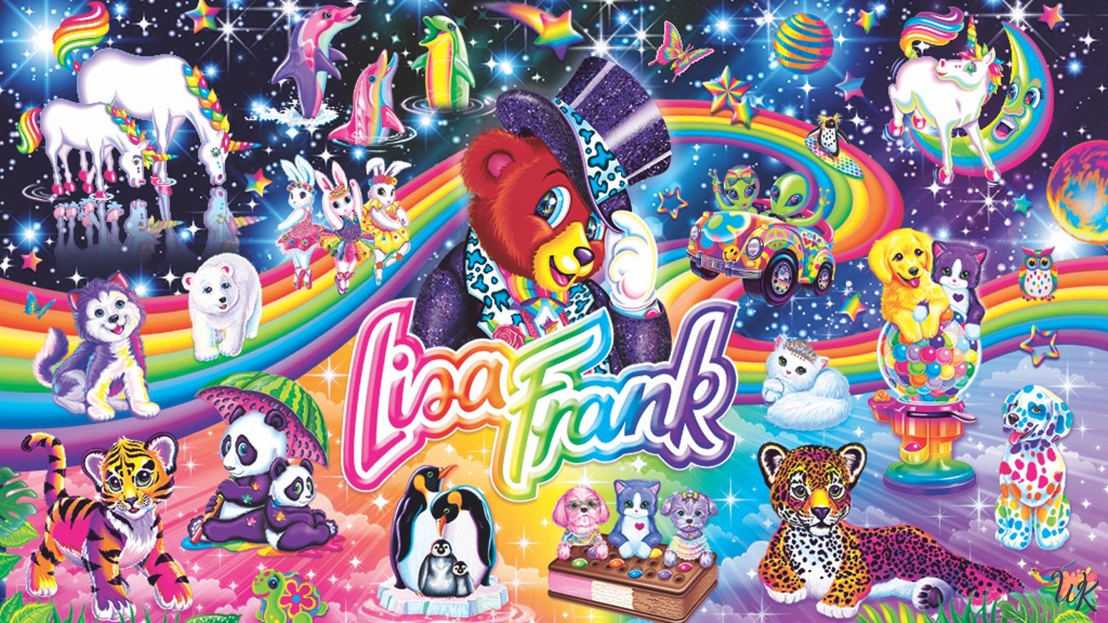 Lisa Frank Coloring Pages