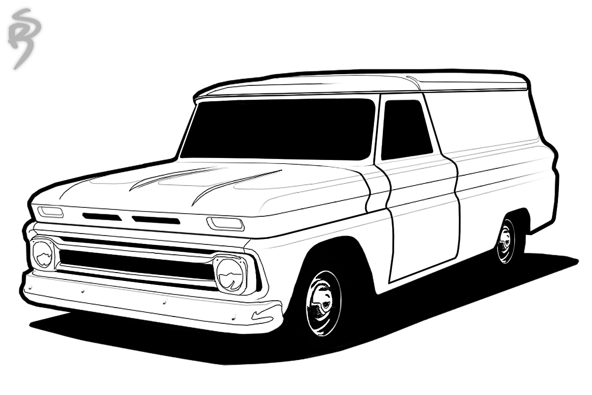 Chevy cars coloring pages download and print for free