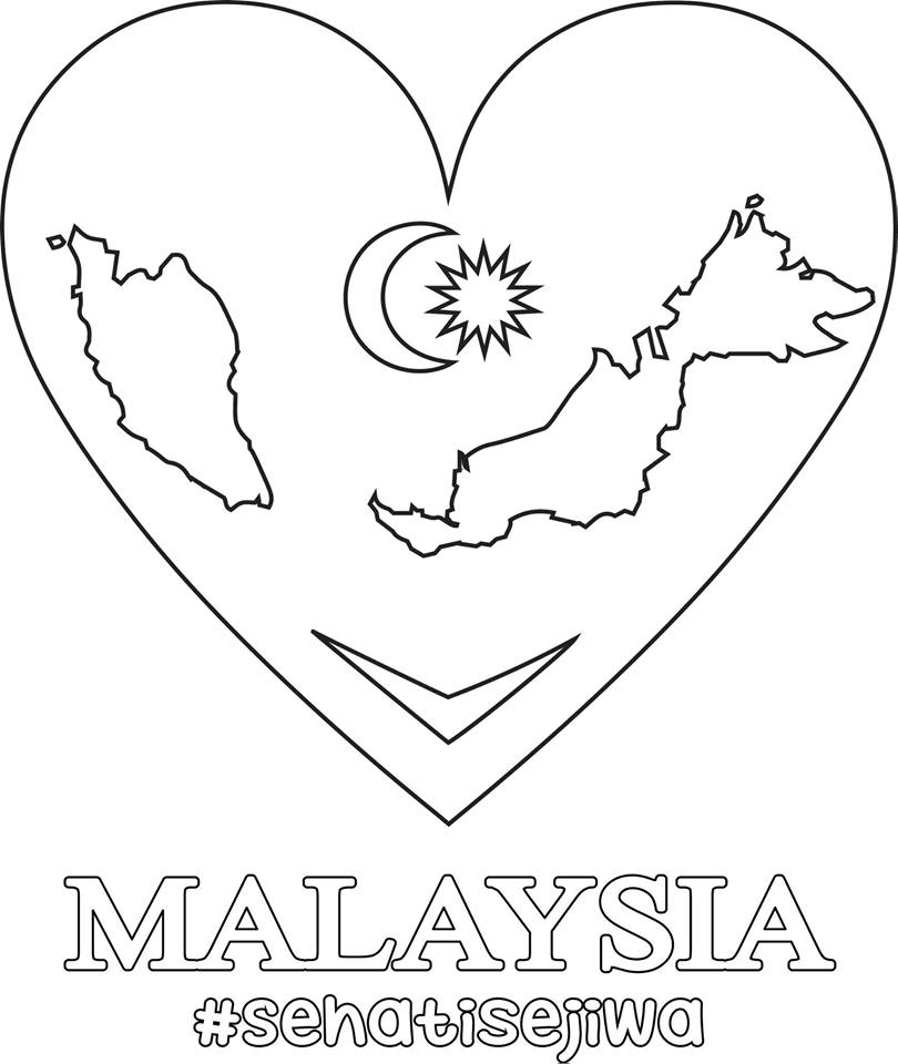 Malaysia Coloring Pages Download And Print For Free - Ukup