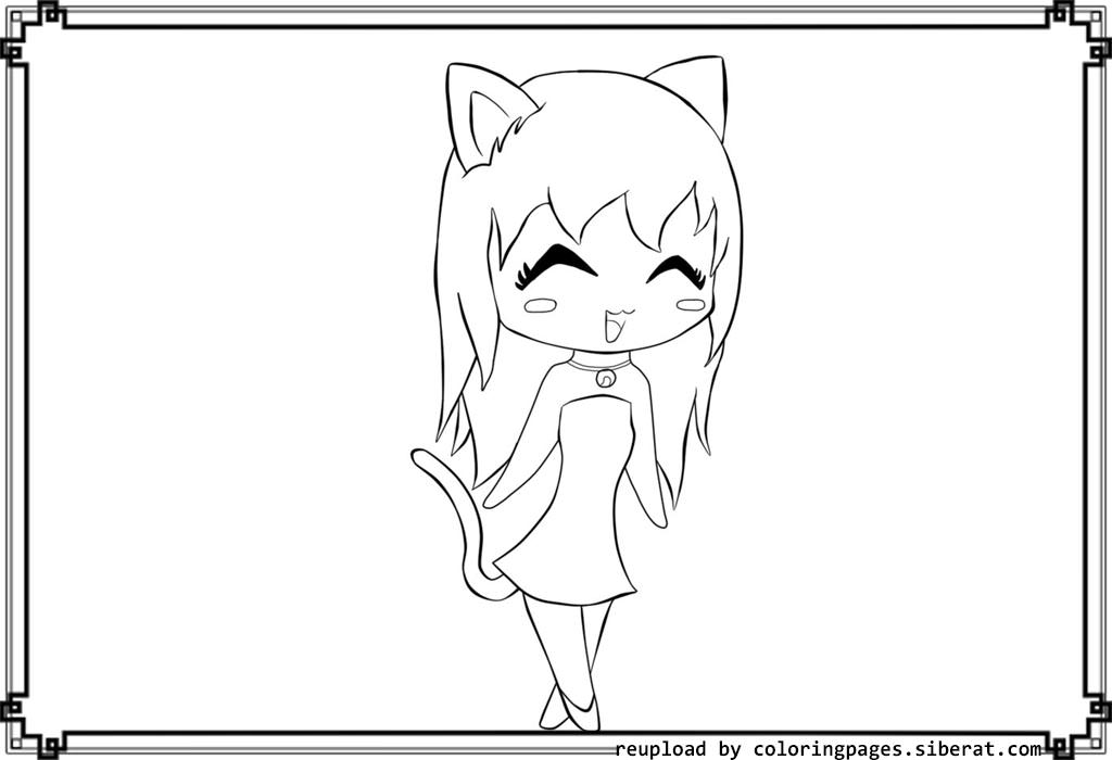 Coloring Pages Of Cute Girls - Team Coloring