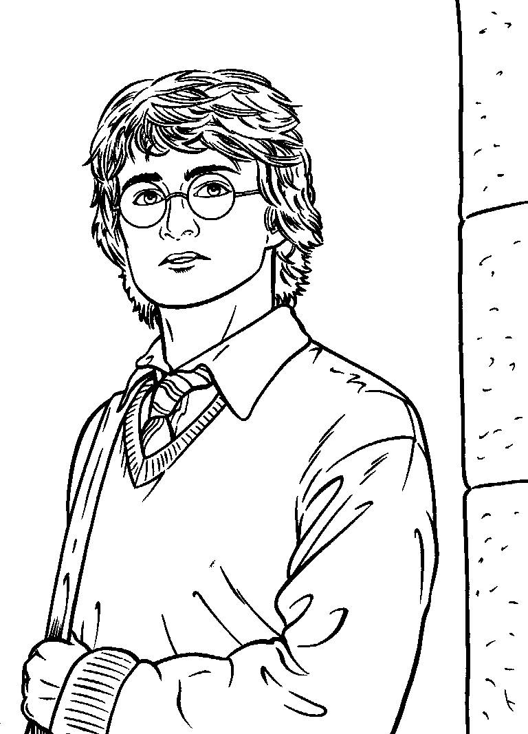 Printable Harry Potter Coloring Sheets - Printable World Holiday