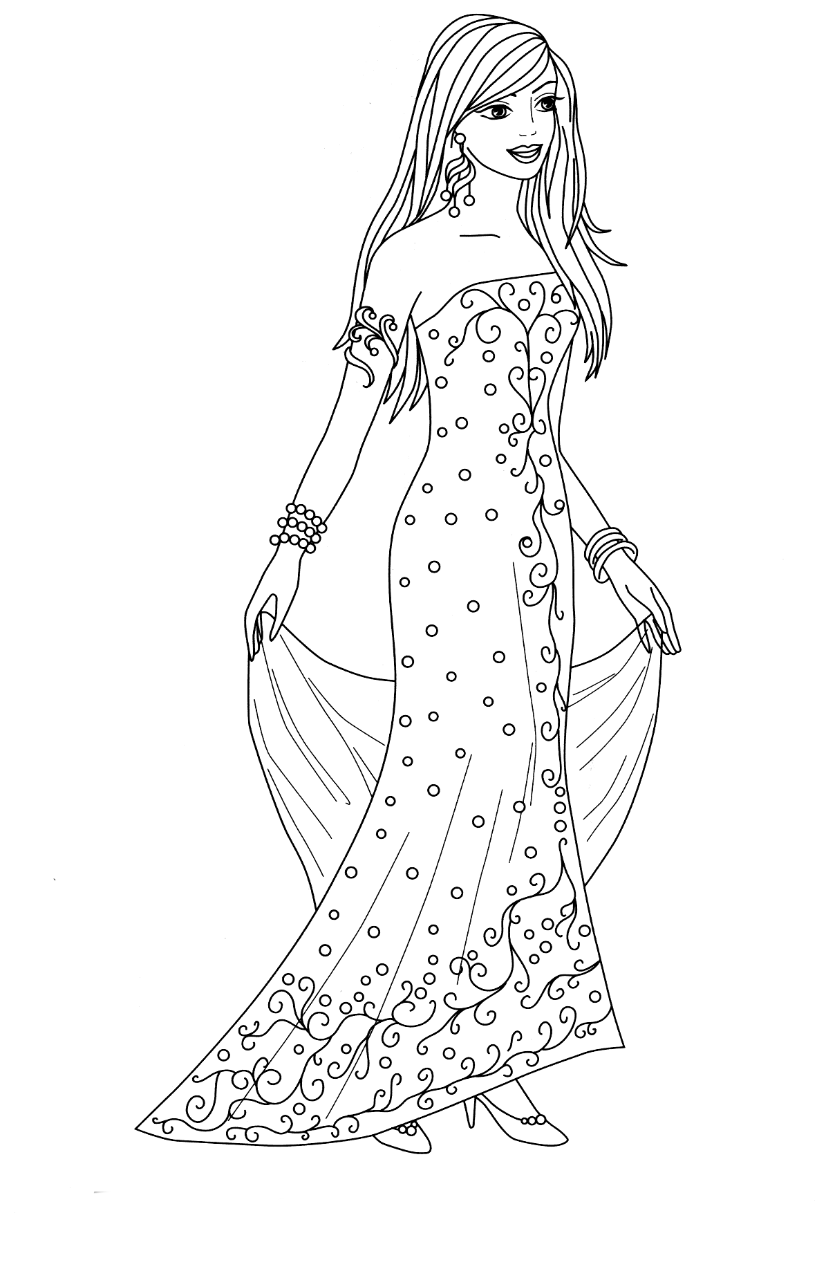 Princess Coloring Sheets Printable - Customize and Print