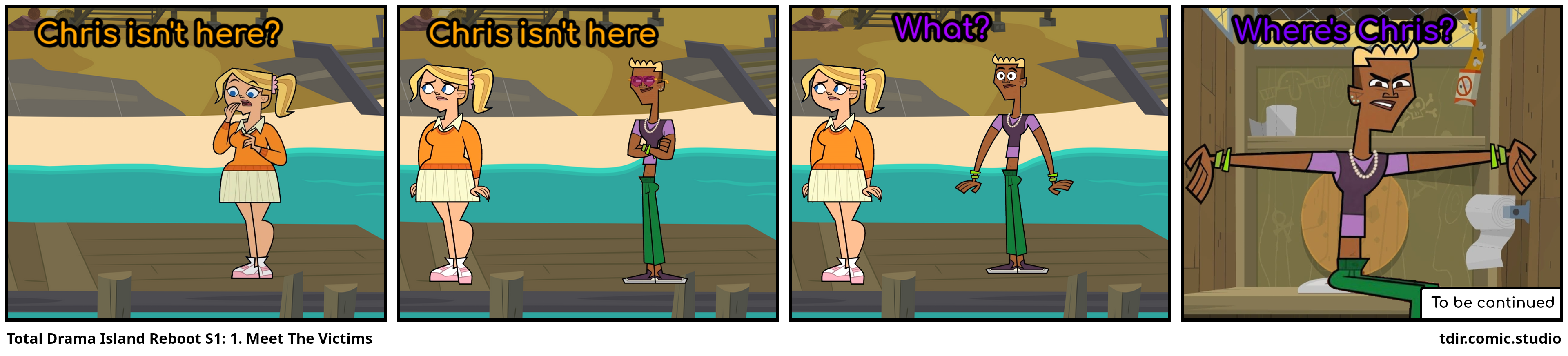 Browse Total Drama Island Reboot Comics - Comic Studio