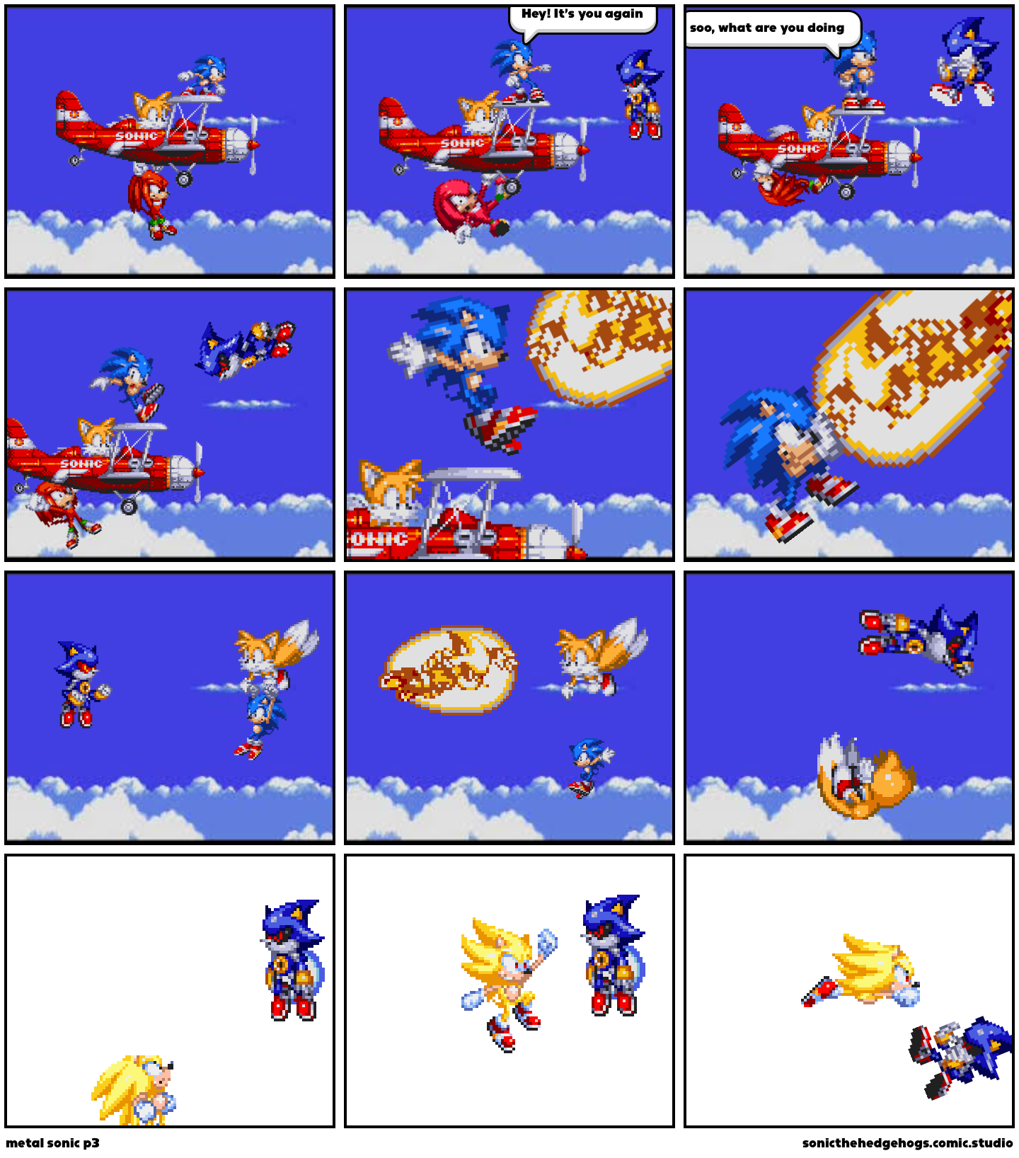 metal sonic p3 - Comic Studio