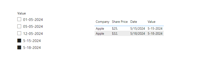 Solved: Dynamic Slicers with 2 dates - Microsoft Fabric Community