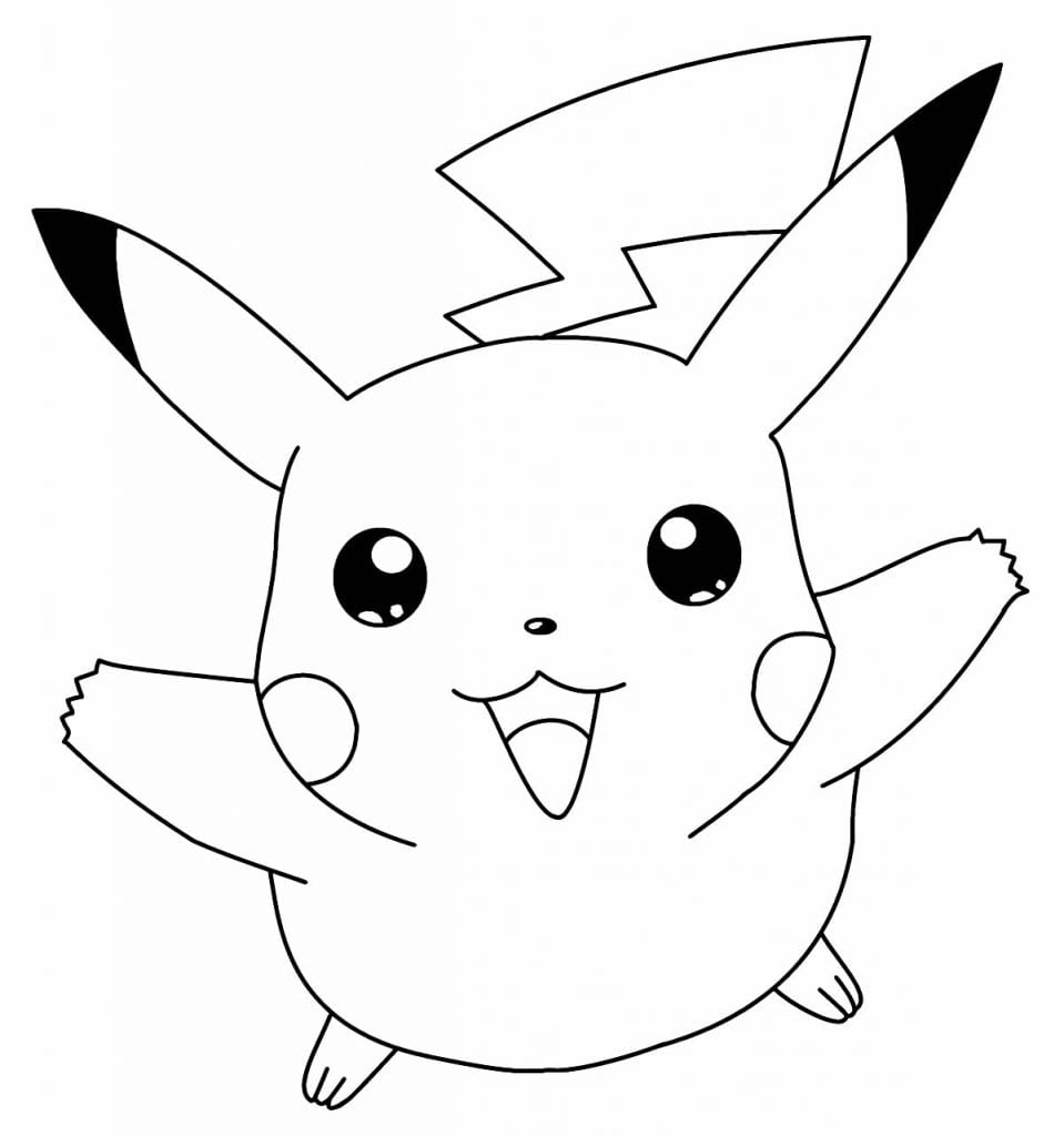 Pikachu Ponto A Pontos Para Colorir Imprimir E Desenhar Colorirme ...