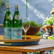 Featured Sparkling Water Sitting On A Table