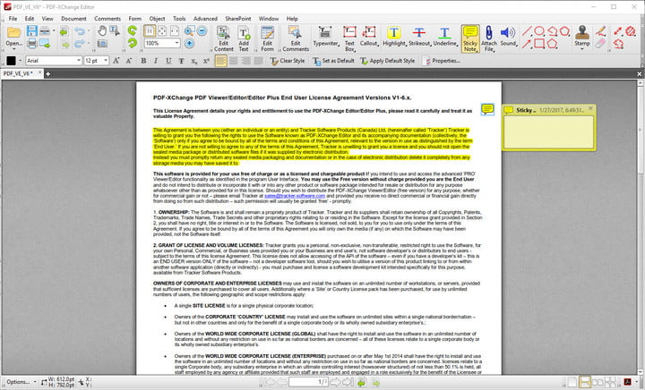 PDF-XChange Editor Lite