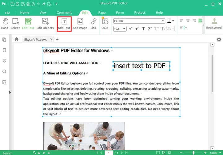 iSkysoft PDF Editor