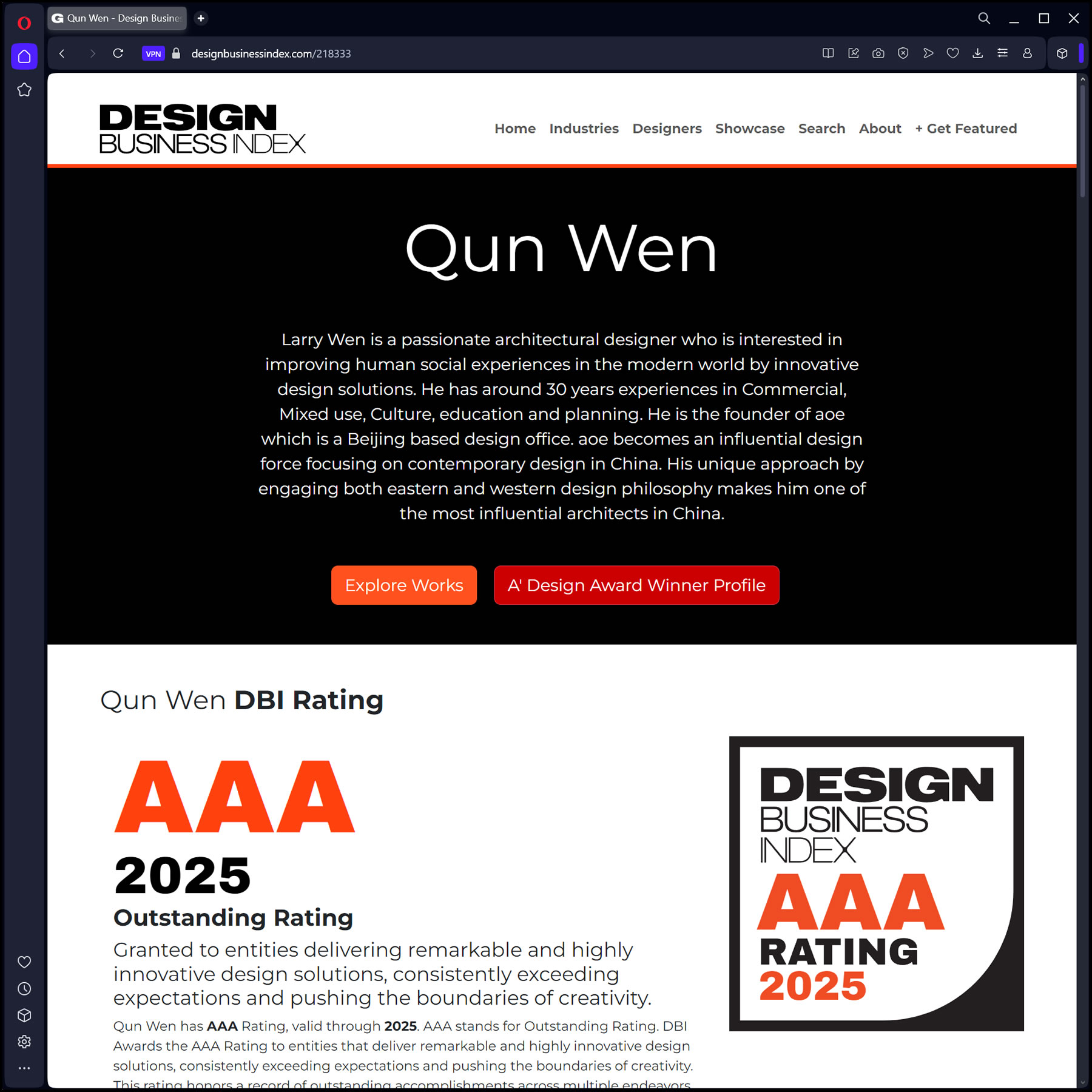 Global design business directory platform