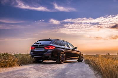 BMW 5 Series / M5 Concaver CVR1 Matt Blue-Purple Chameleon