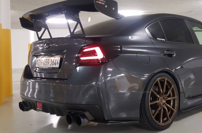 Subaru WRX Concaver CVR4 Brushed Bronze