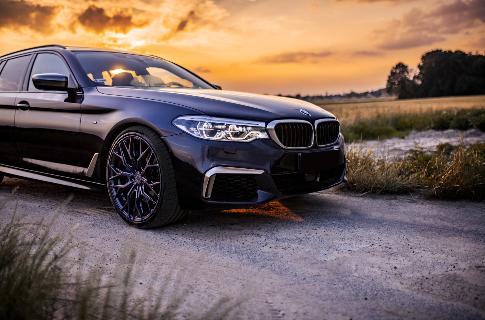 BMW 5 Series / M5 Concaver CVR1 Matt Blue-Purple Chameleon