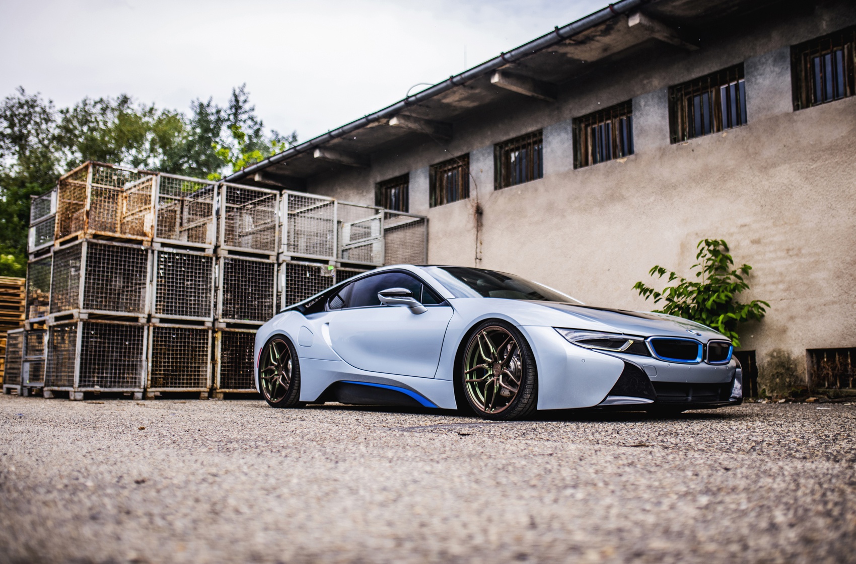 BMW i8 Concaver CVR3 Gloss Bronze-Green Chameleon