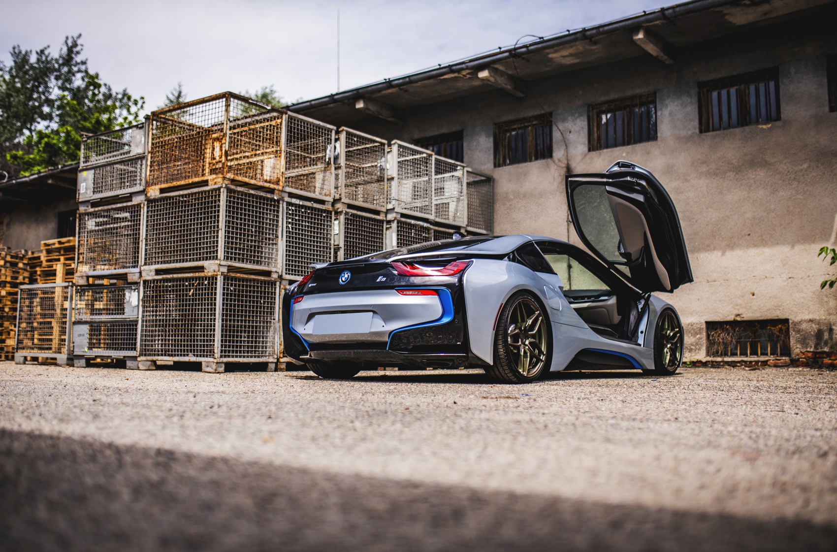 BMW i8 Concaver CVR3 Gloss Bronze-Green Chameleon