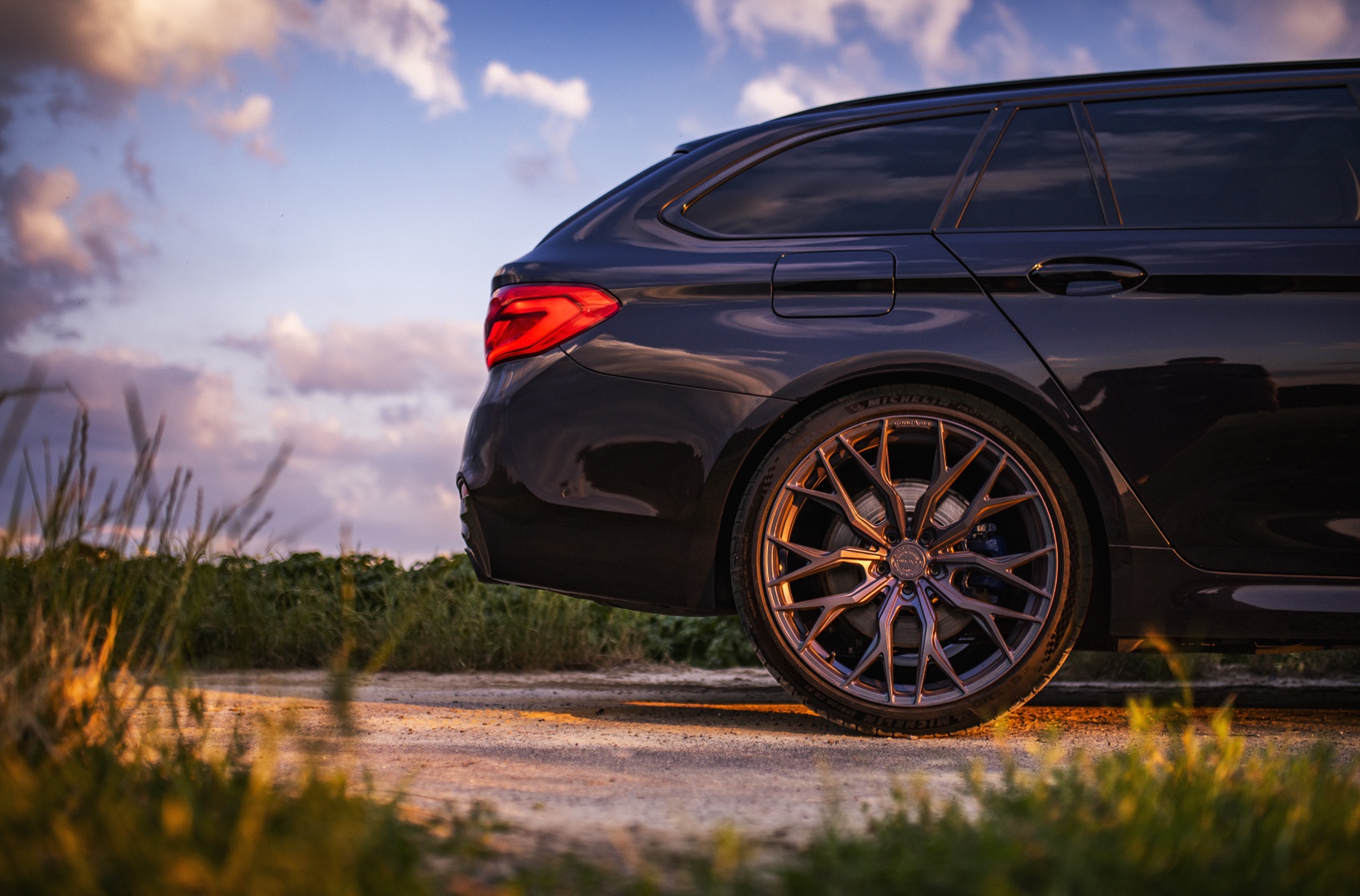 BMW 5 Series / M5 Concaver CVR1 Matt Blue-Purple Chameleon