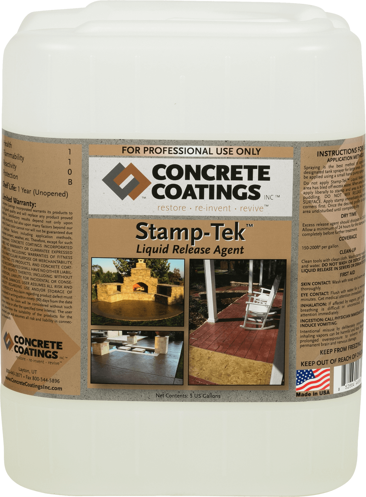 Stamp-Tek™ Liquid Release