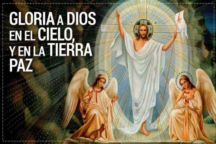 Oración, Gloria a nuestro Dios padre en el cielo (misa)