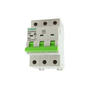 16A 3 Pole Circuit Breaker 6kA D Curve mcb3616d