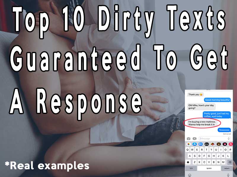 Top 10 Dirty Texts guaranteed to get a response