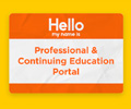 Professional and Continuing Education Portal