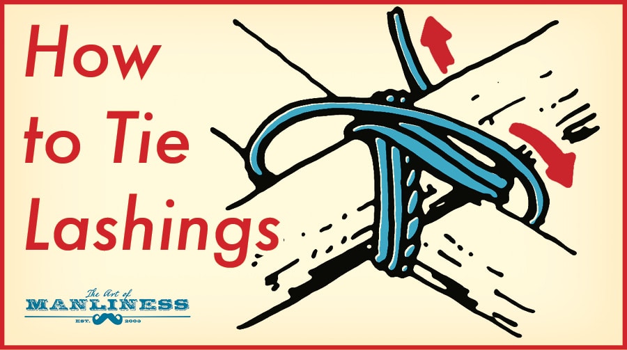 Learn how to tie lashings using this simple guide.