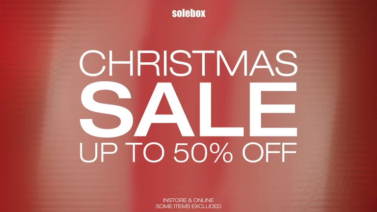 Solebox Christmas Sale - up to 50% off!