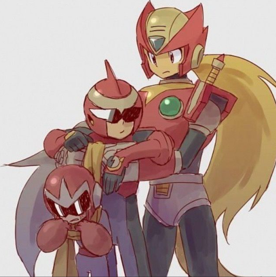 Mega man side characters 