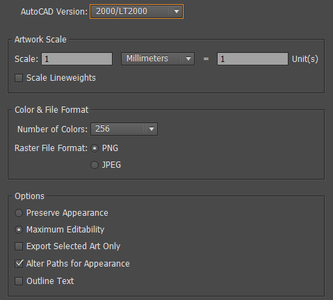 Convert Plans to .dxf