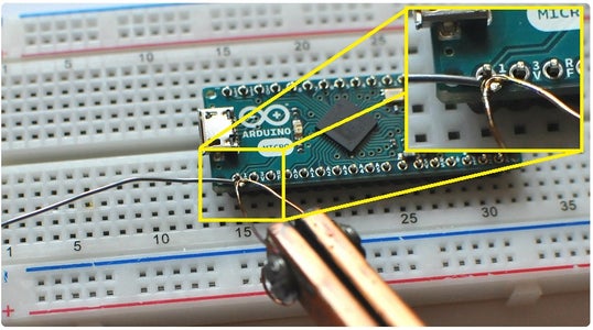 Tin - Soldering of the Pins Header