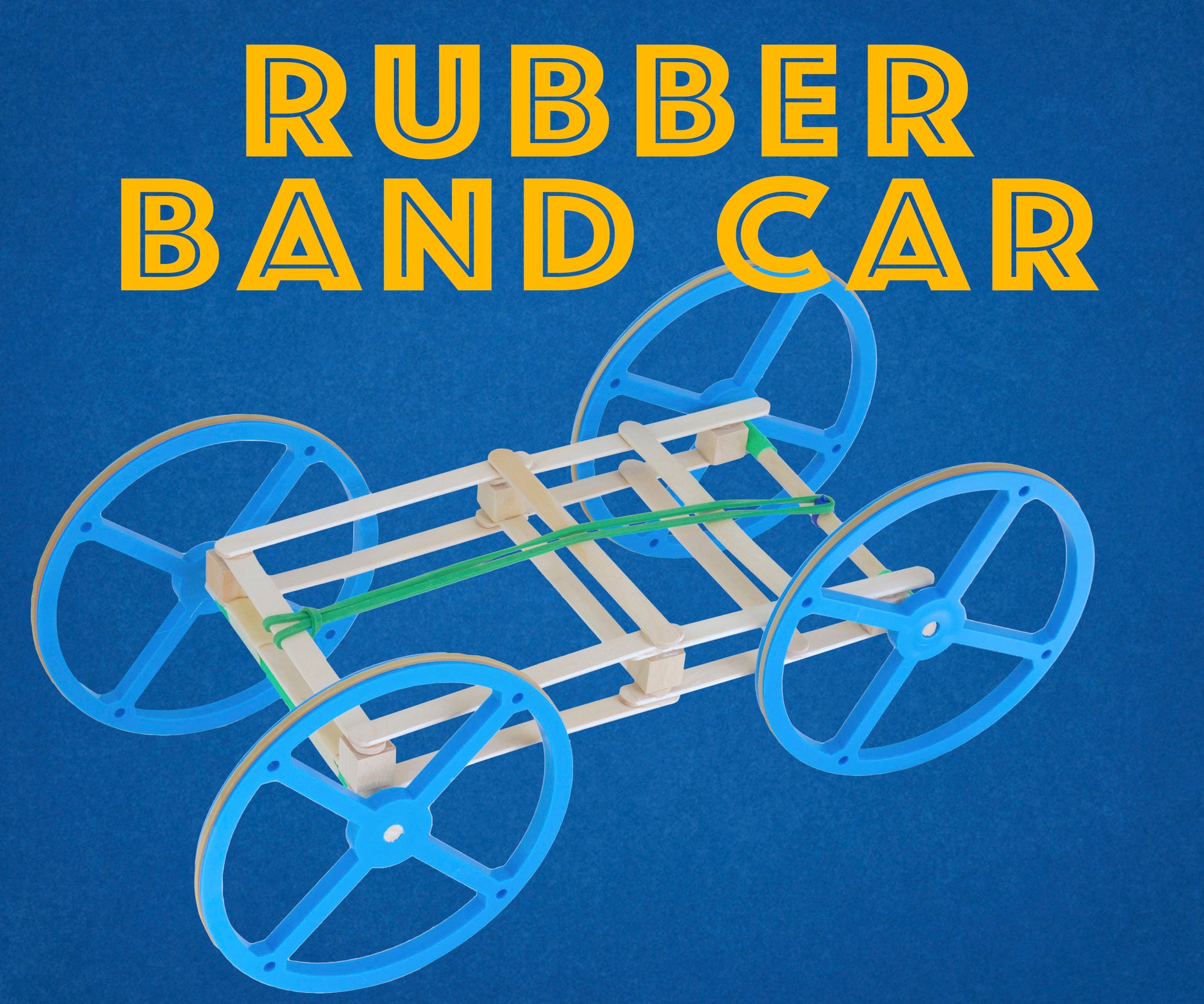 How To Create A Rubber Band Car